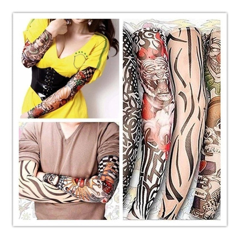 Tatuagem Para Braço Do Sleeve Manga Fake Tattoo