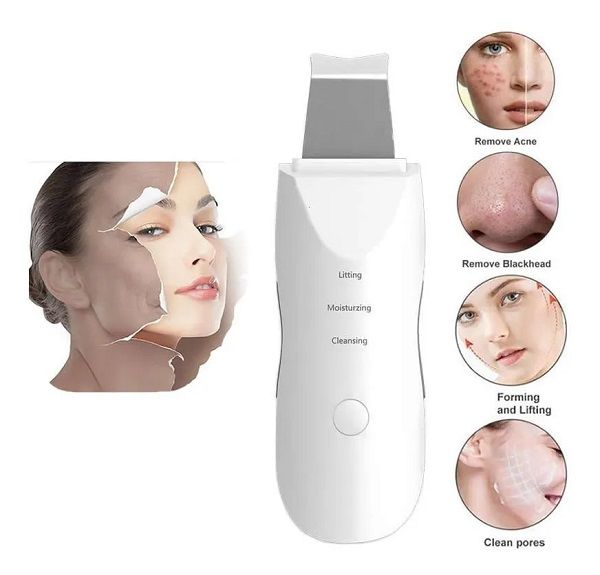 Peeling Ultrassonico Portatil Limpeza De Pele Remove Cravos - Beleza Facial